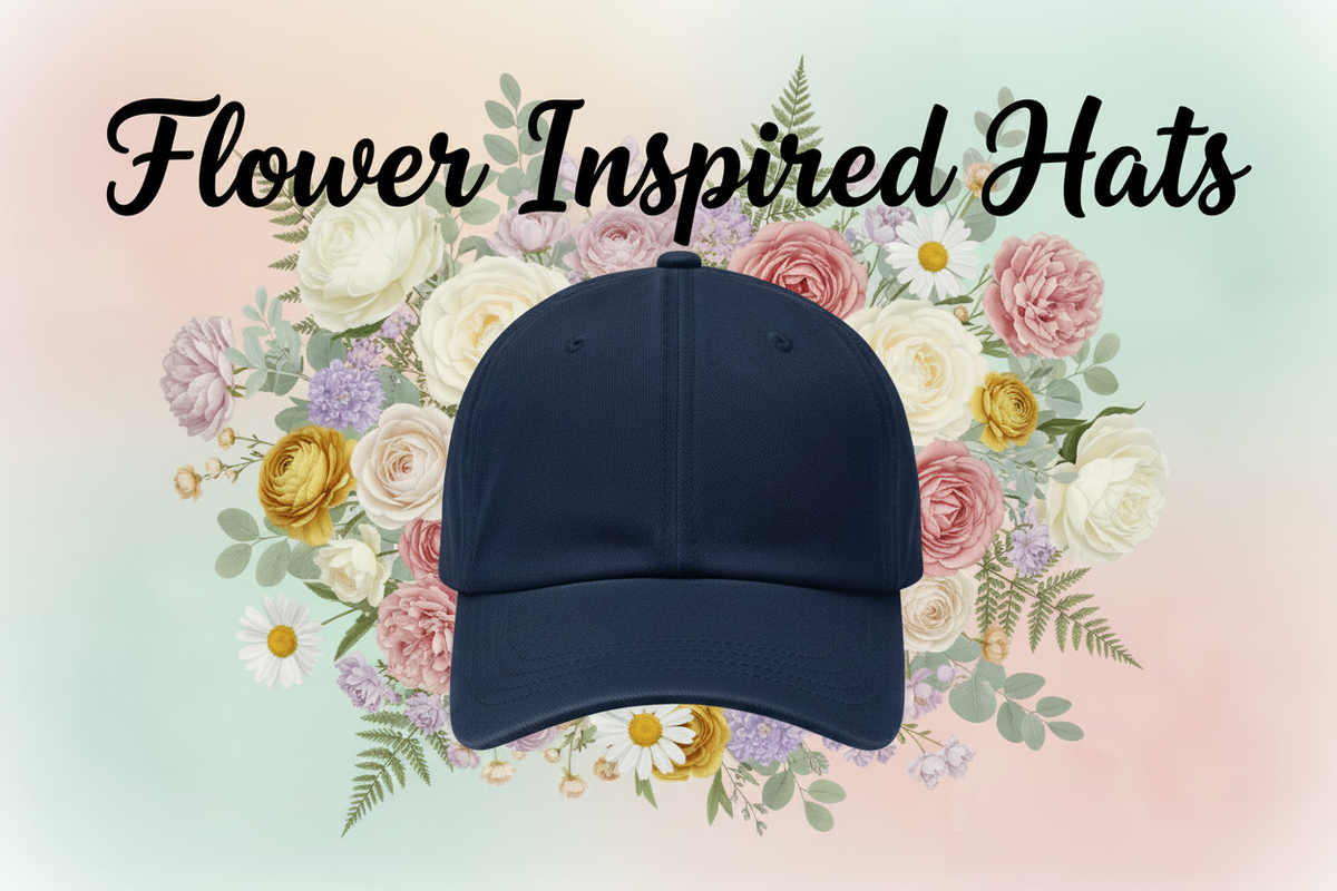 Flower Inspired Hats