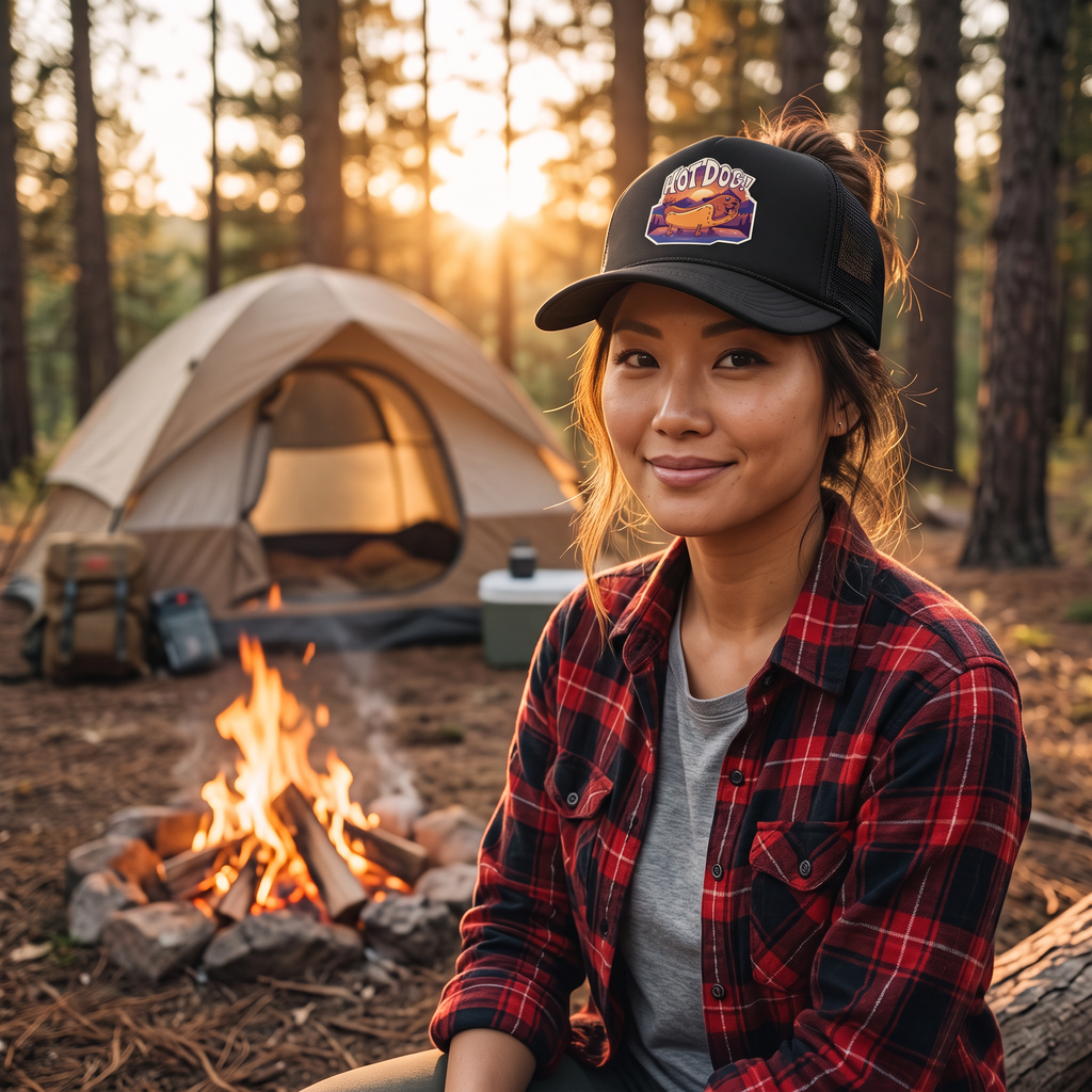 Hot Dog! foam trucker hat