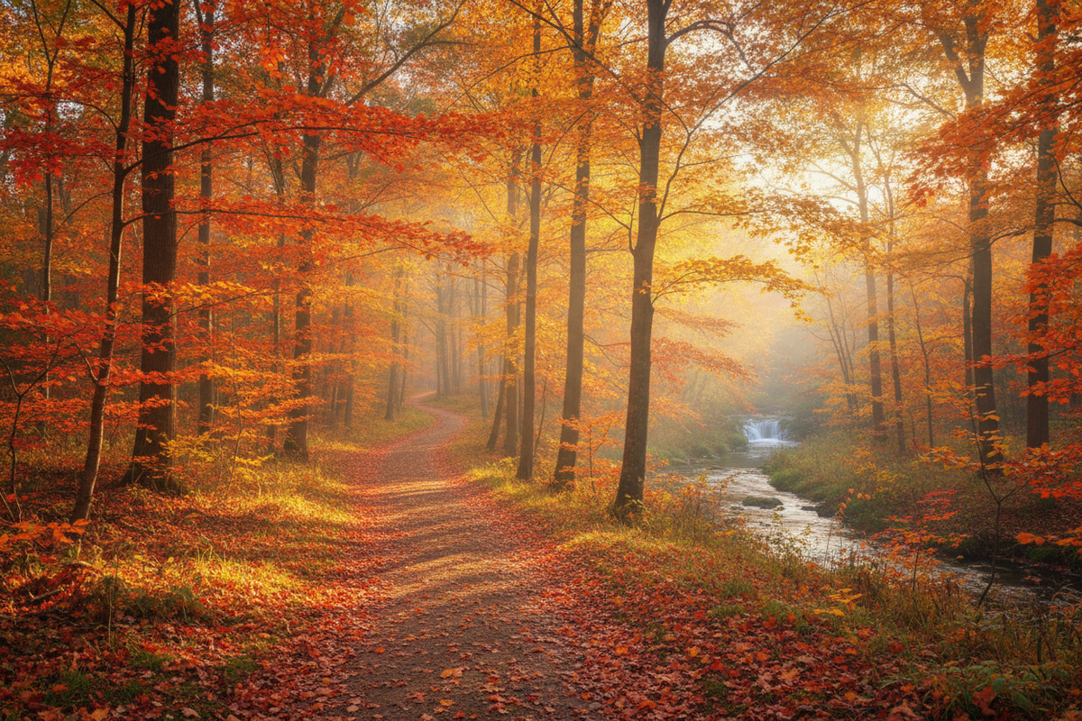 Fall Foliage Banner